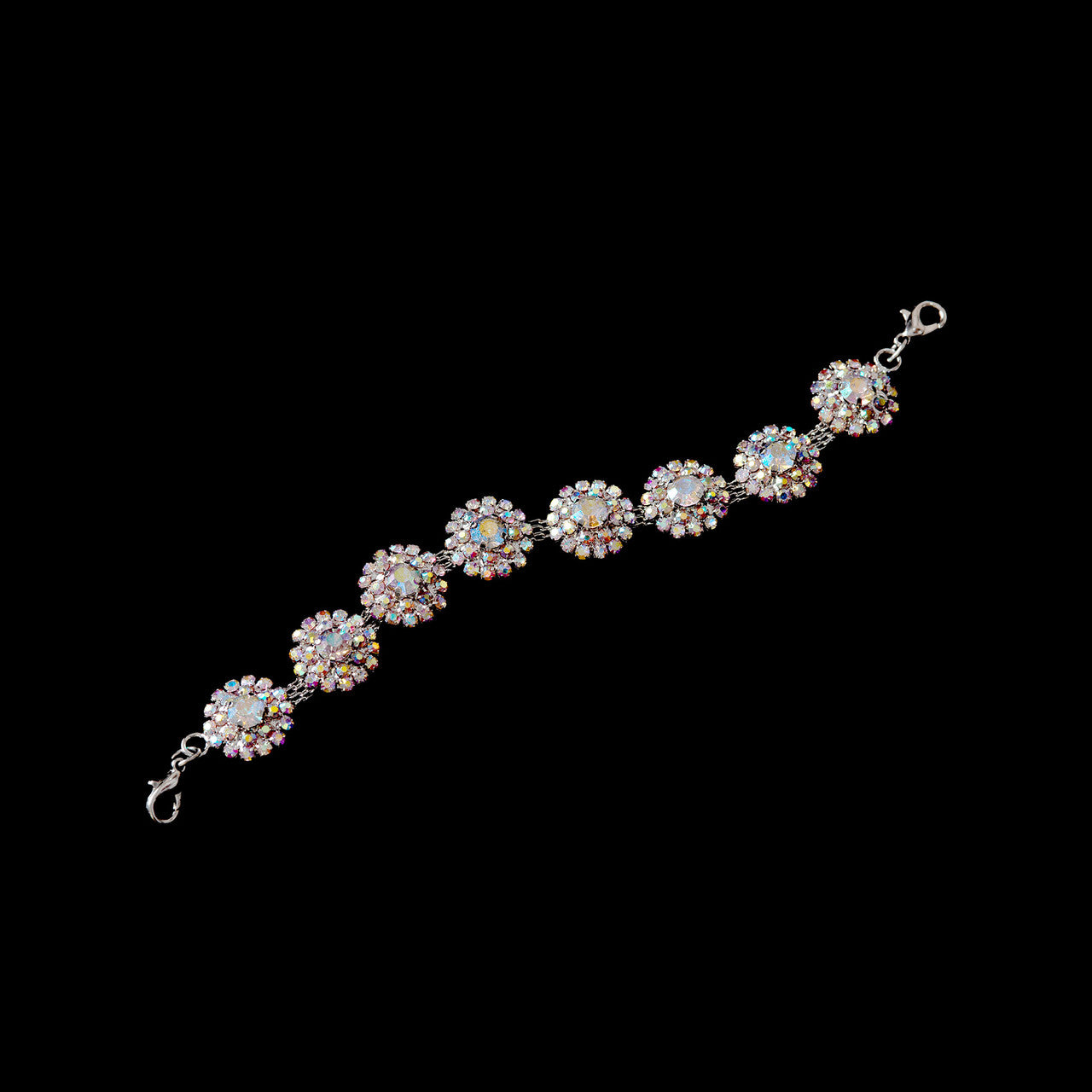 Sew-On Single-Row Diamante Motif