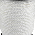 2mm White Nylon Braided Cord