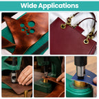 Hole Cutting Die with Gold Base for Green Machine Hand Press