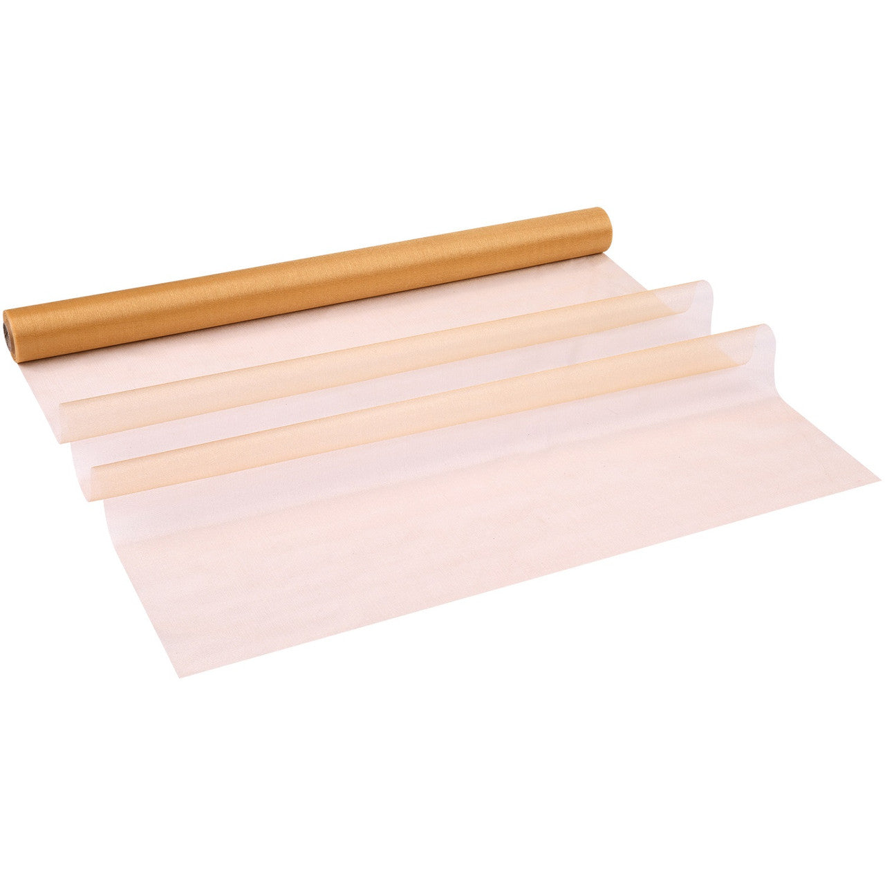 15m x 70cm Organza Roll - Gold
