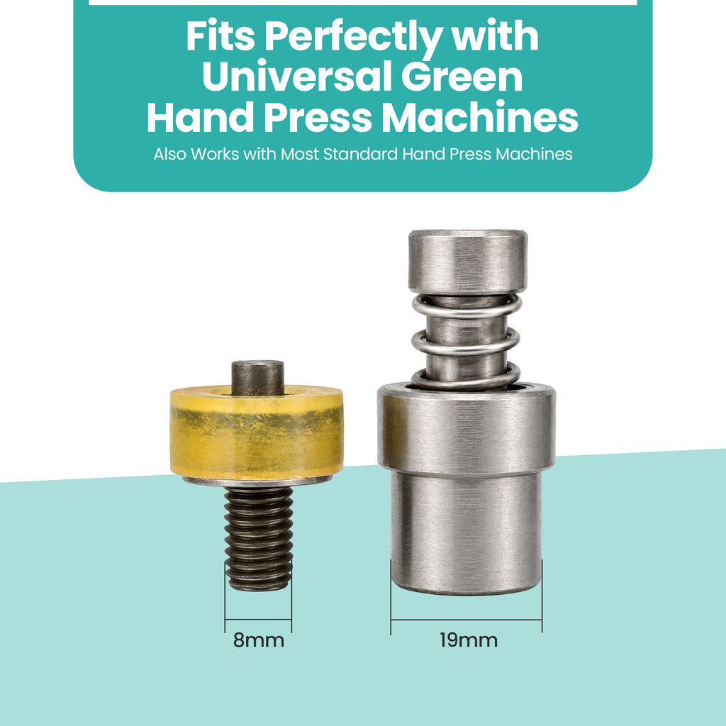 Open Jeans Buttons Die Set for Green Machine Hand Press
