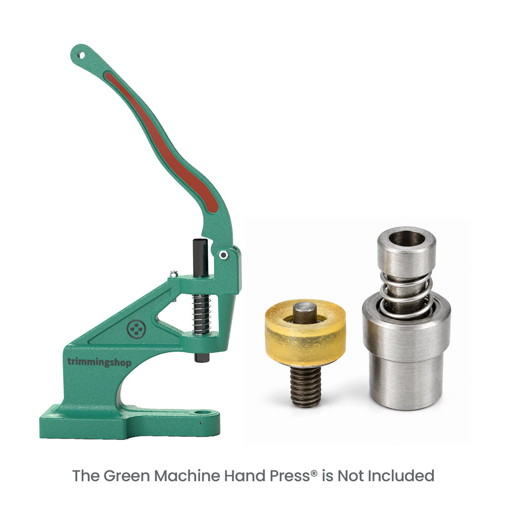 Open Jeans Buttons Die Set for Green Machine Hand Press