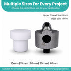Oval Hole Cutting Die with Plastic Base for Green Machine Hand Press