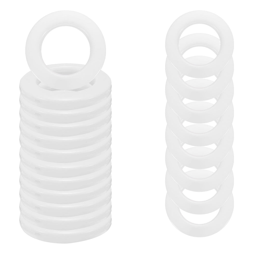 42mm Extra Large Plastic Eyelets - (Pack of 10)
