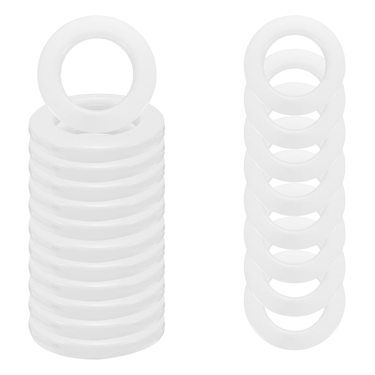 42mm Extra Large Plastic Eyelets - (Pack of 10)