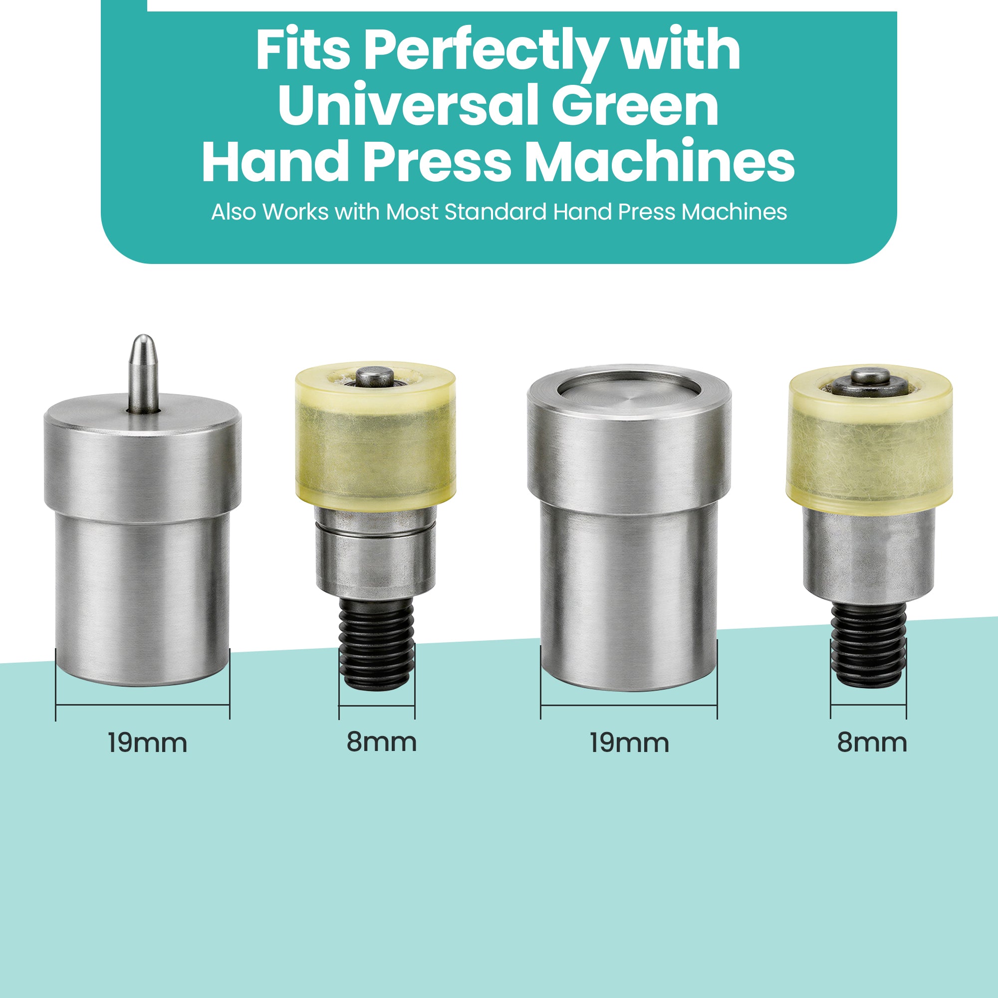 Ring Spring Press Stud Die Set for Green Machine Hand Press