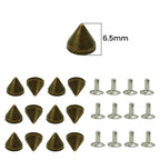 6.5mm Spike Cone Punk Pin Studs (Pack of 100)