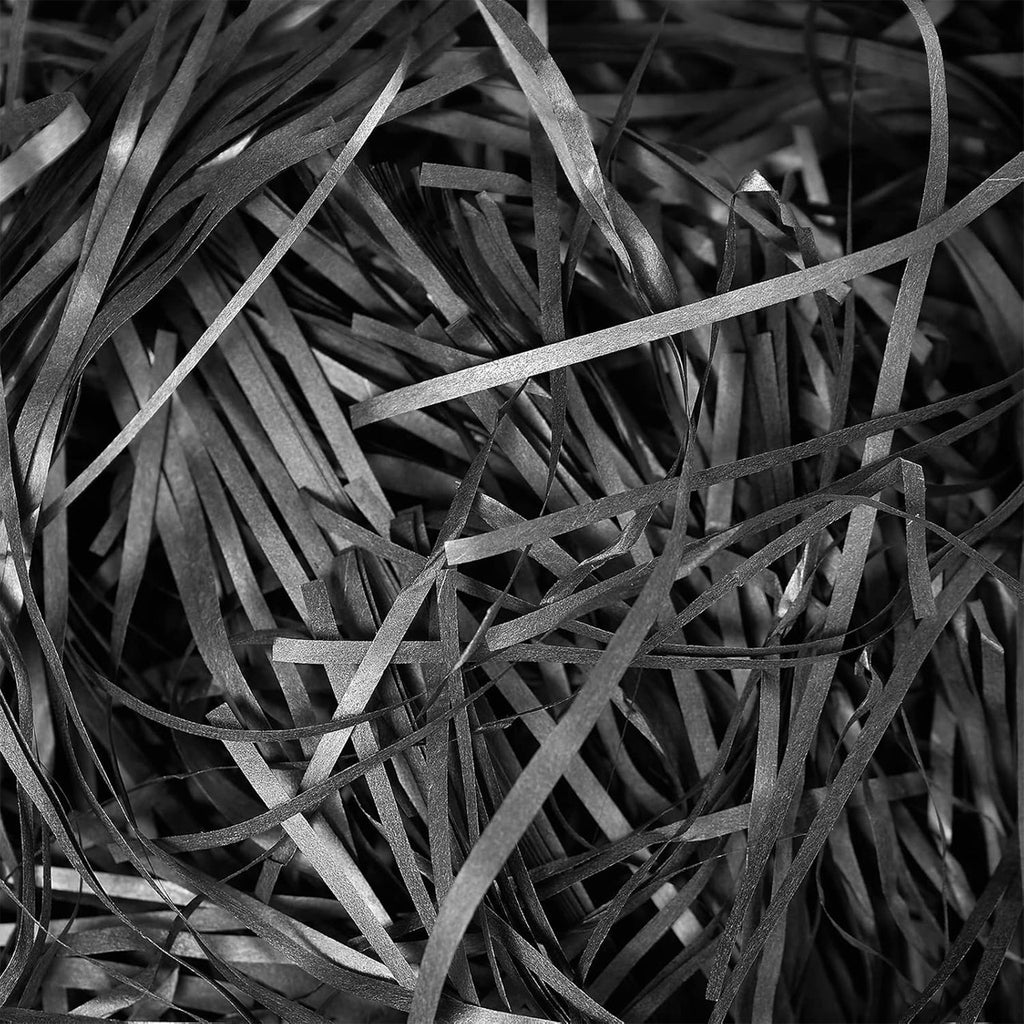 Shredded Tissue Paper - Black