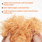 Shredded Tissue Paper - Brown