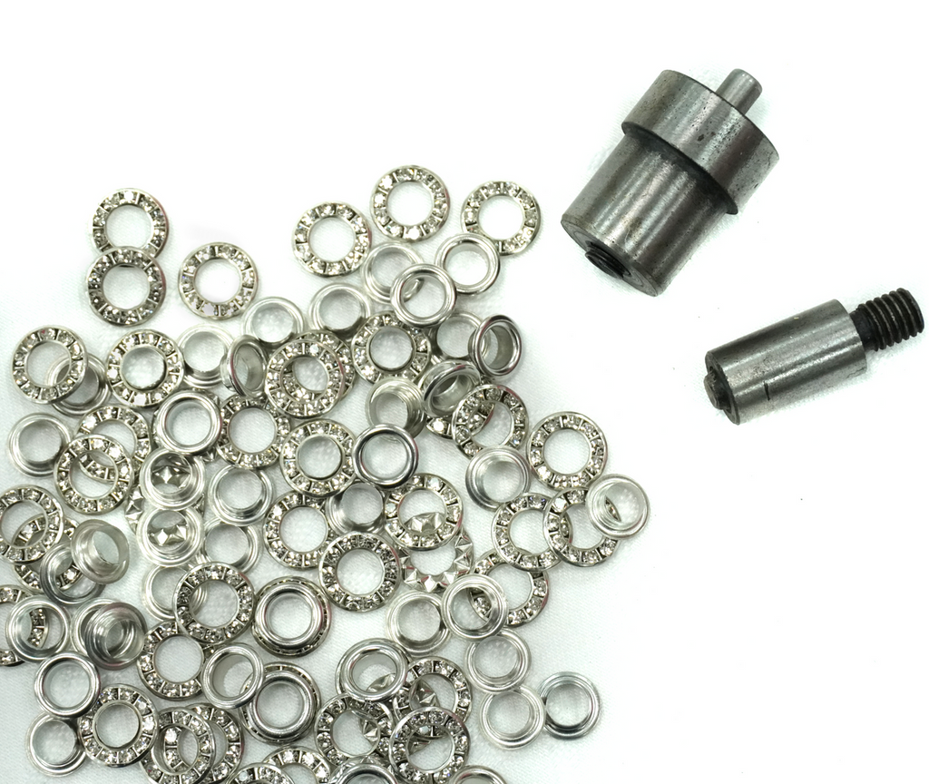 6mm Diamante Eyelet Bundle