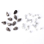Metal Skull Heads with Rivets