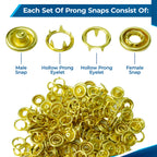 Nickel Free Snap Poppers