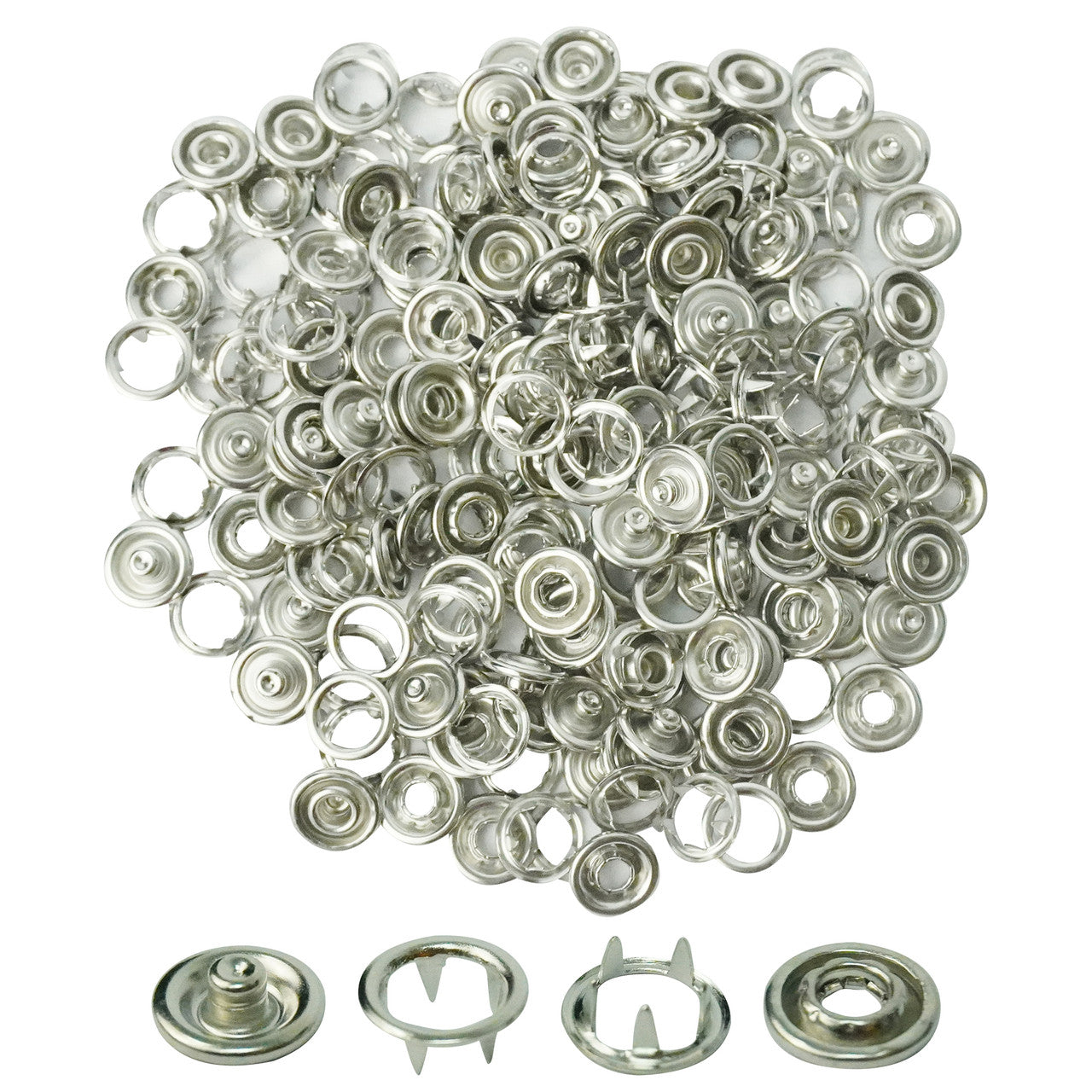 Nickel Free Snap Poppers