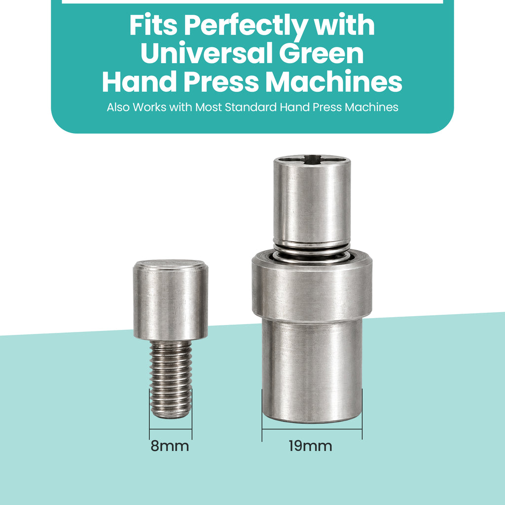 Star Studs with Prongs Die Set for Green Machine Hand Press