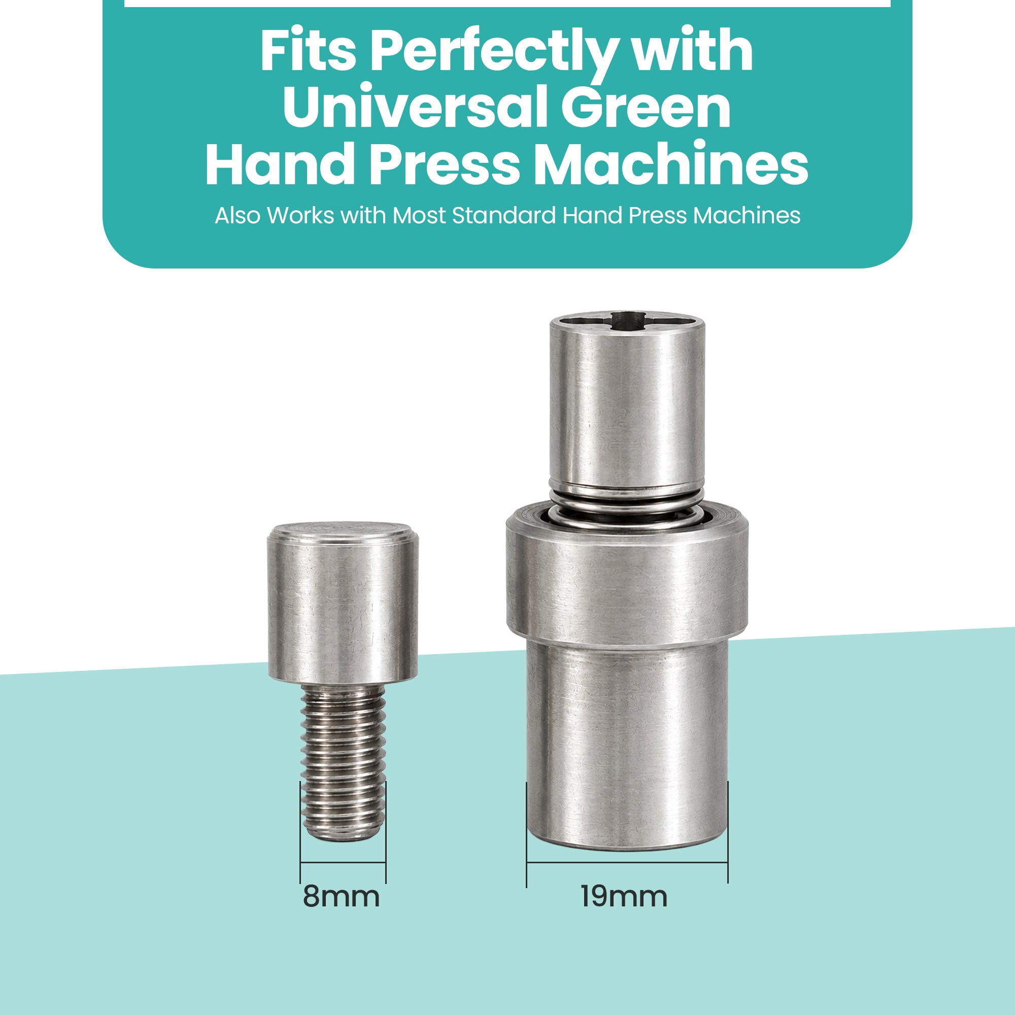 Star Studs with Prongs Die Set for Green Machine Hand Press