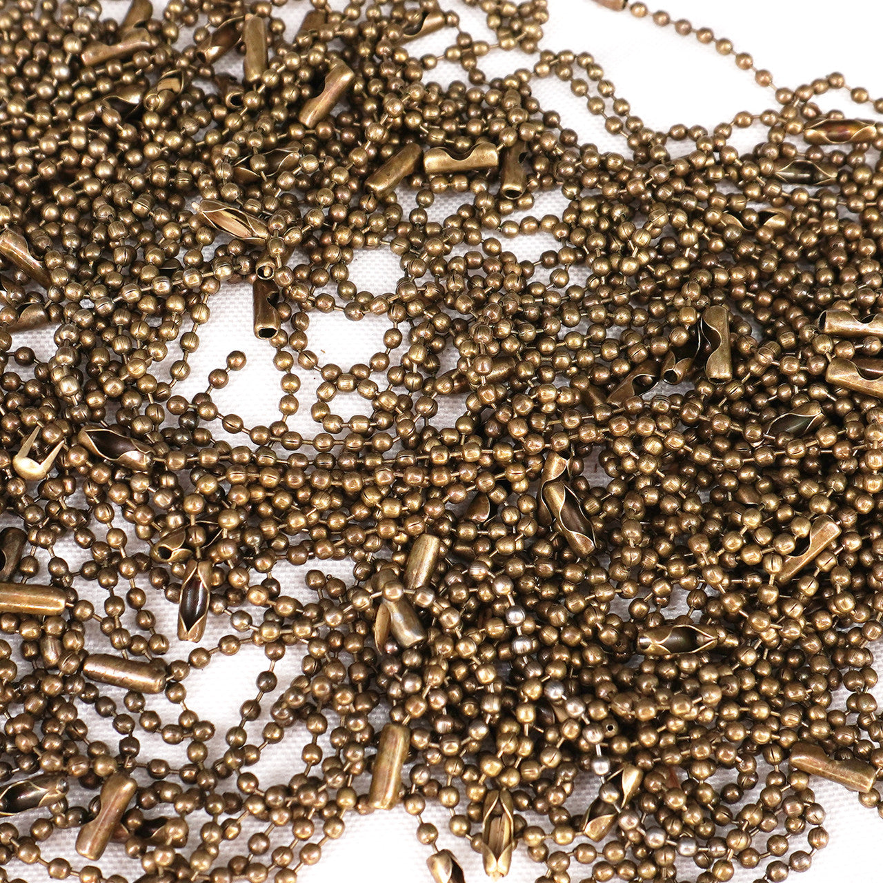 Metal Ball Chain with Connector Lock - (Pack of 100)