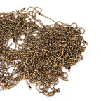 Metal Ball Chain with Connector - (Pack of 100)