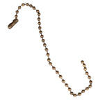 Metal Ball Chain with Connector - (Pack of 100)