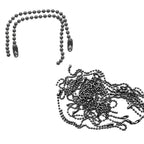 Metal Ball Chain with Connector Lock - (Pack of 100)