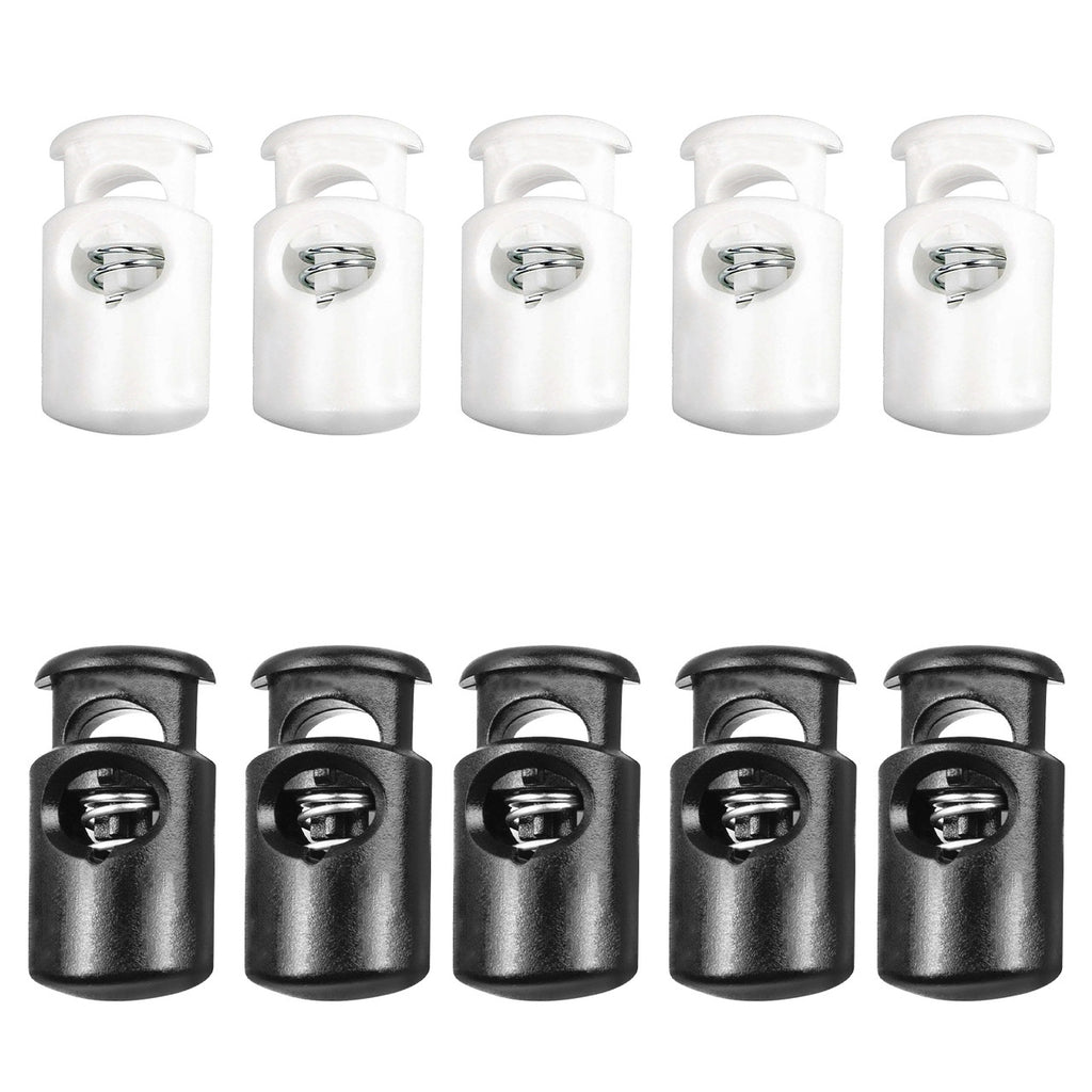 Plastic Cord Lock Spring Loaded Toggle Stopper