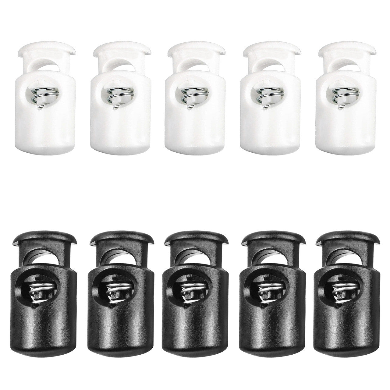 Plastic Cord Lock Spring Loaded Toggle Stopper