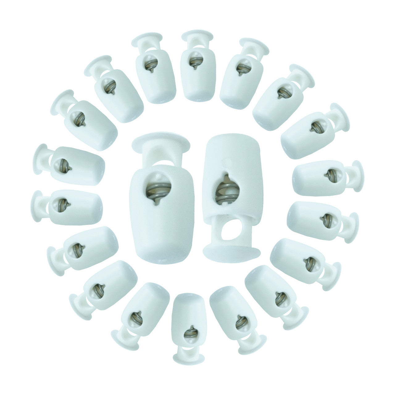 Small Spring Round Cord Stoppers Lock Toggles