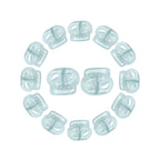 Rectangle Slim Cord Stoppers Lock Toggles