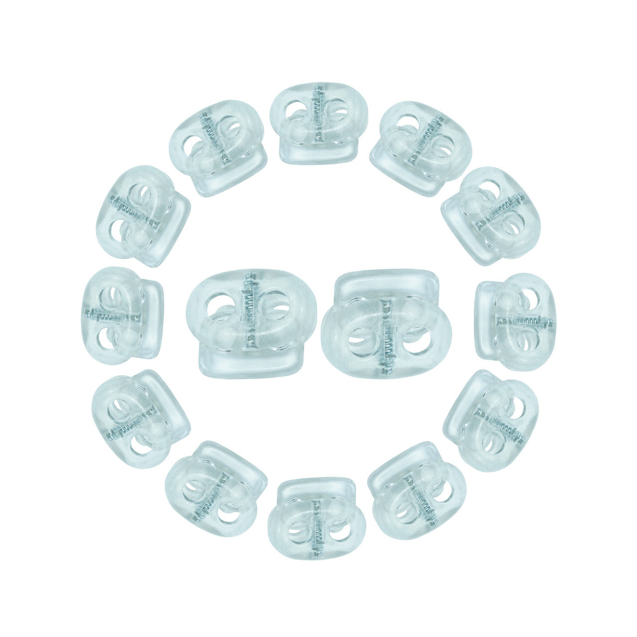 Rectangle Slim Cord Stoppers Lock Toggles