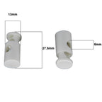 Long  Round Cord Stoppers Lock Toggles