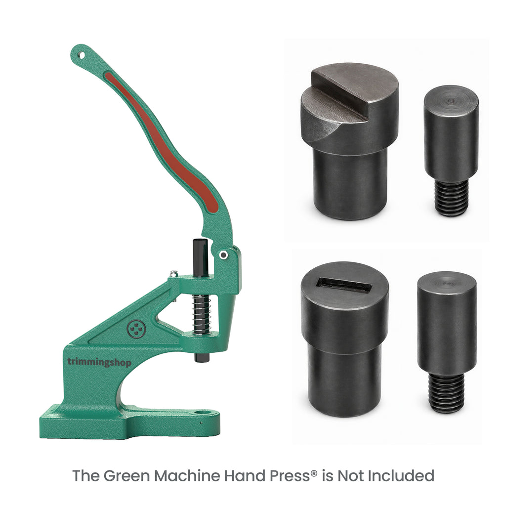 Trouser Hook and Bar Die Set for Green Machine Hand Press