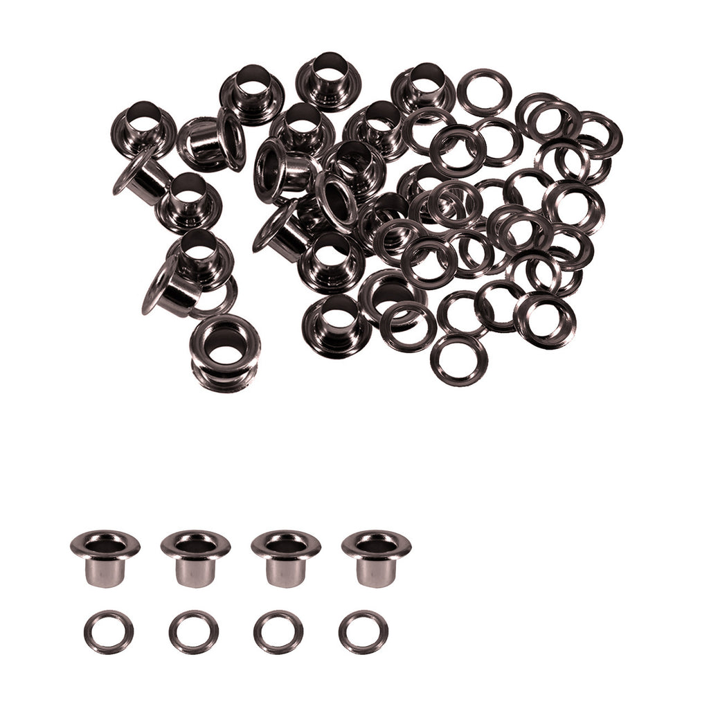 Long Barrell Eyelets - (100 Sets)