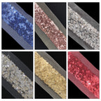 55mm Wide Indian Sequin Lace - 4 Metres