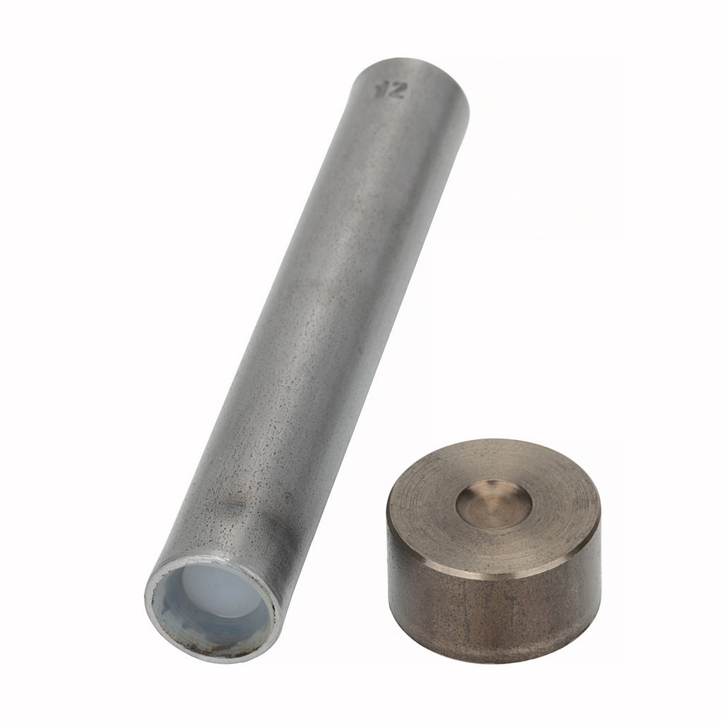 Mushroom Rivet Punch & Base Setter Tool - 12mm / 14mm