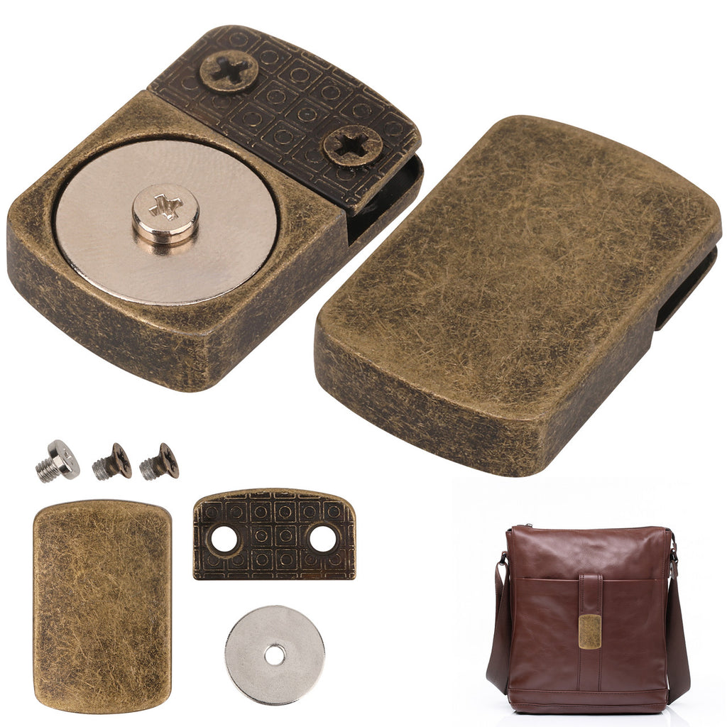 Rectangular Edge Buckle Plates - Bronze