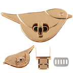 Bird-Shaped Twist Turn Bag Lock