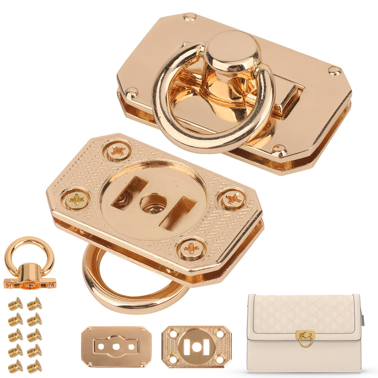 Rectangular Plate Covers with D-Ring Handles