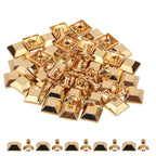 Pyramid Bag Feet Rivets – Decorative Metal Studs - 25pcs