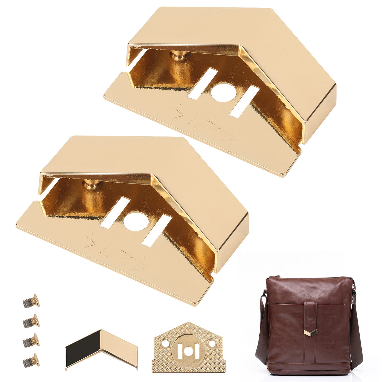 Triangular Edge Lock Plates