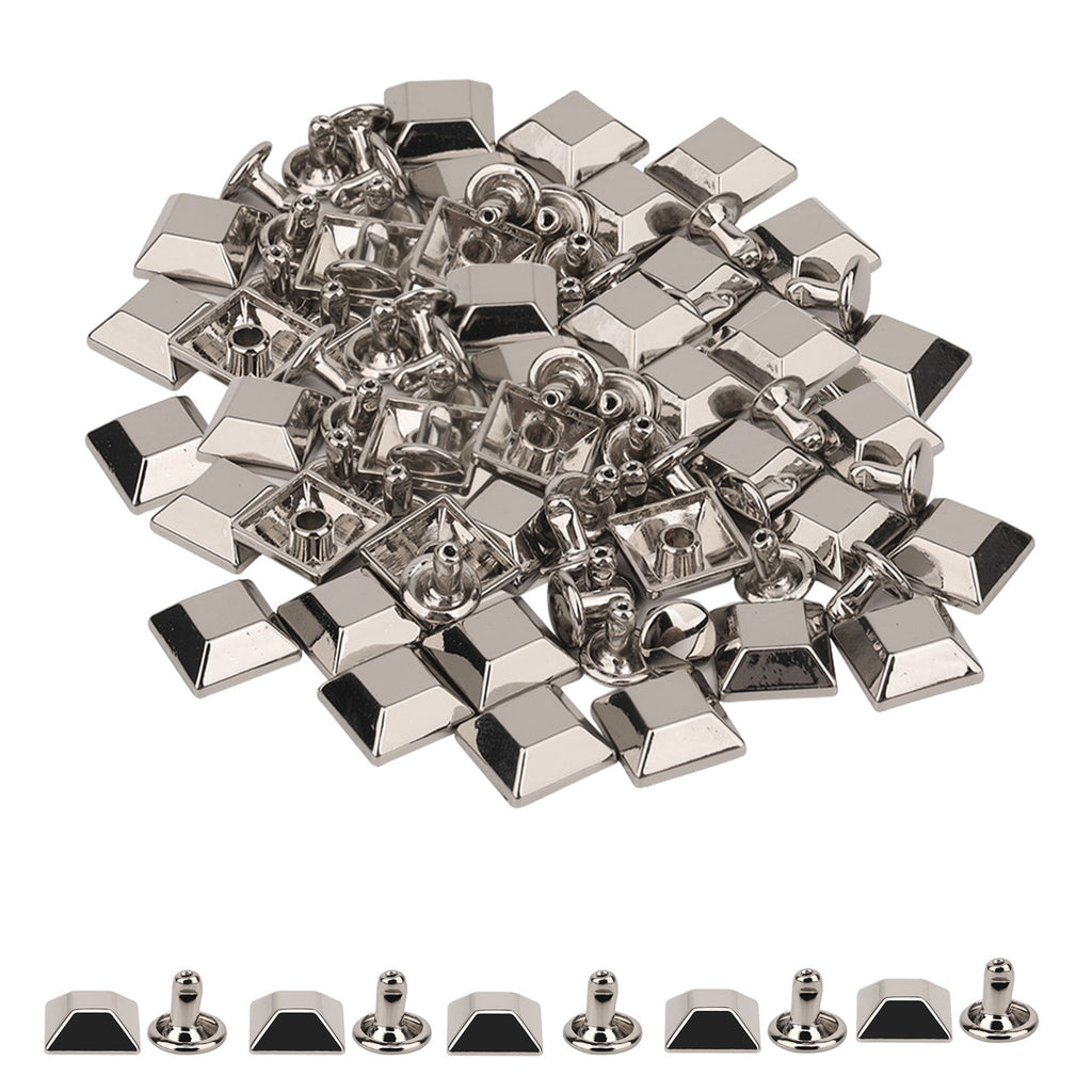 Pyramid Bag Feet Rivets – Decorative Metal Studs - 25pcs
