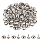 Half Round Bag Feet Rivets – Metal Dome Studs 25pc