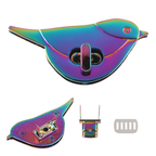 Bird-Shaped Twist Turn Bag Lock