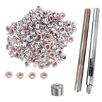 Iron Eyelets with Washers and Hand Tool Set