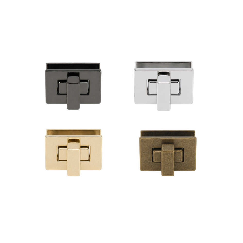 17mm x 27mm Rectangle Twist and Turn Clasp