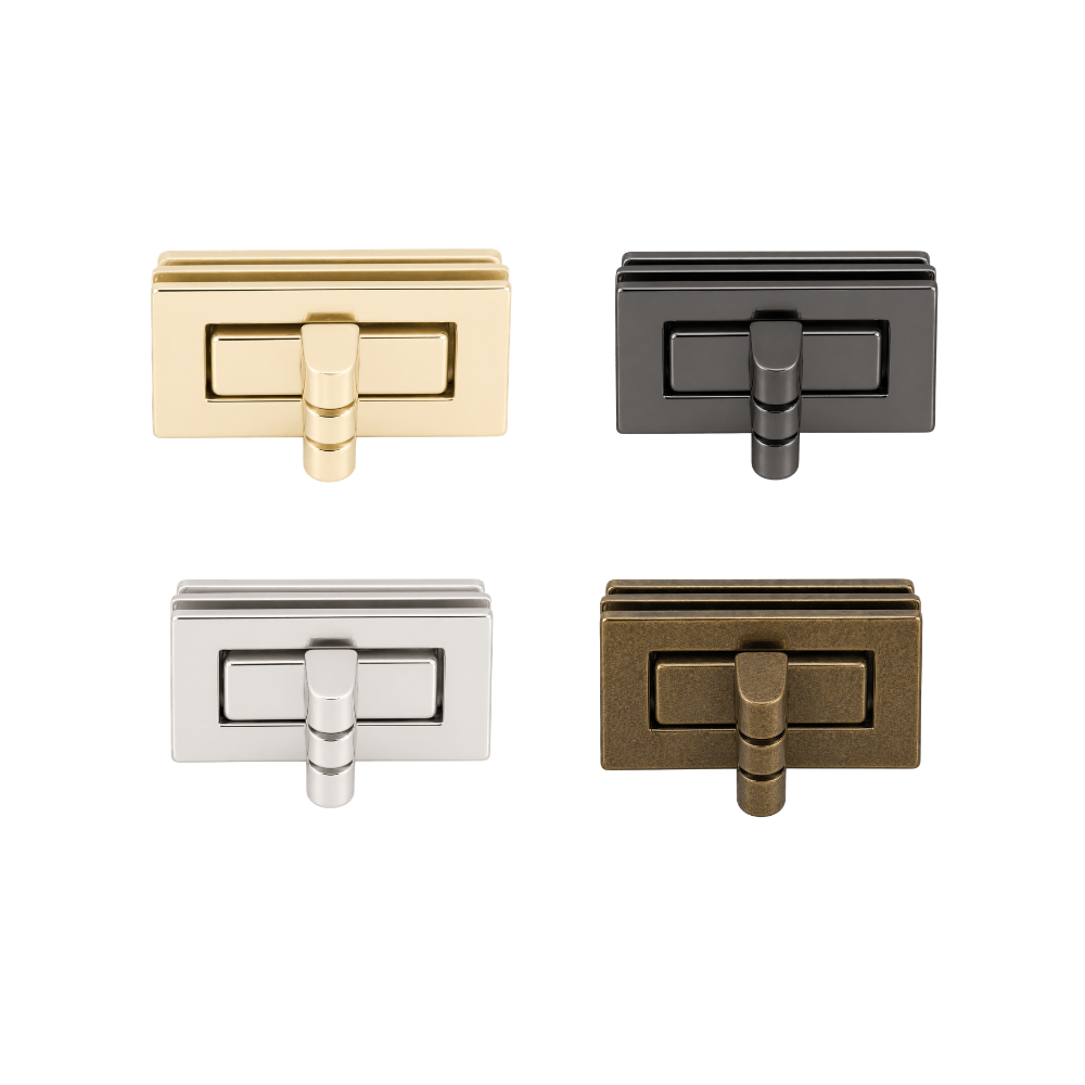14mm x 22mm Rectangle Twist and Turn Clasp