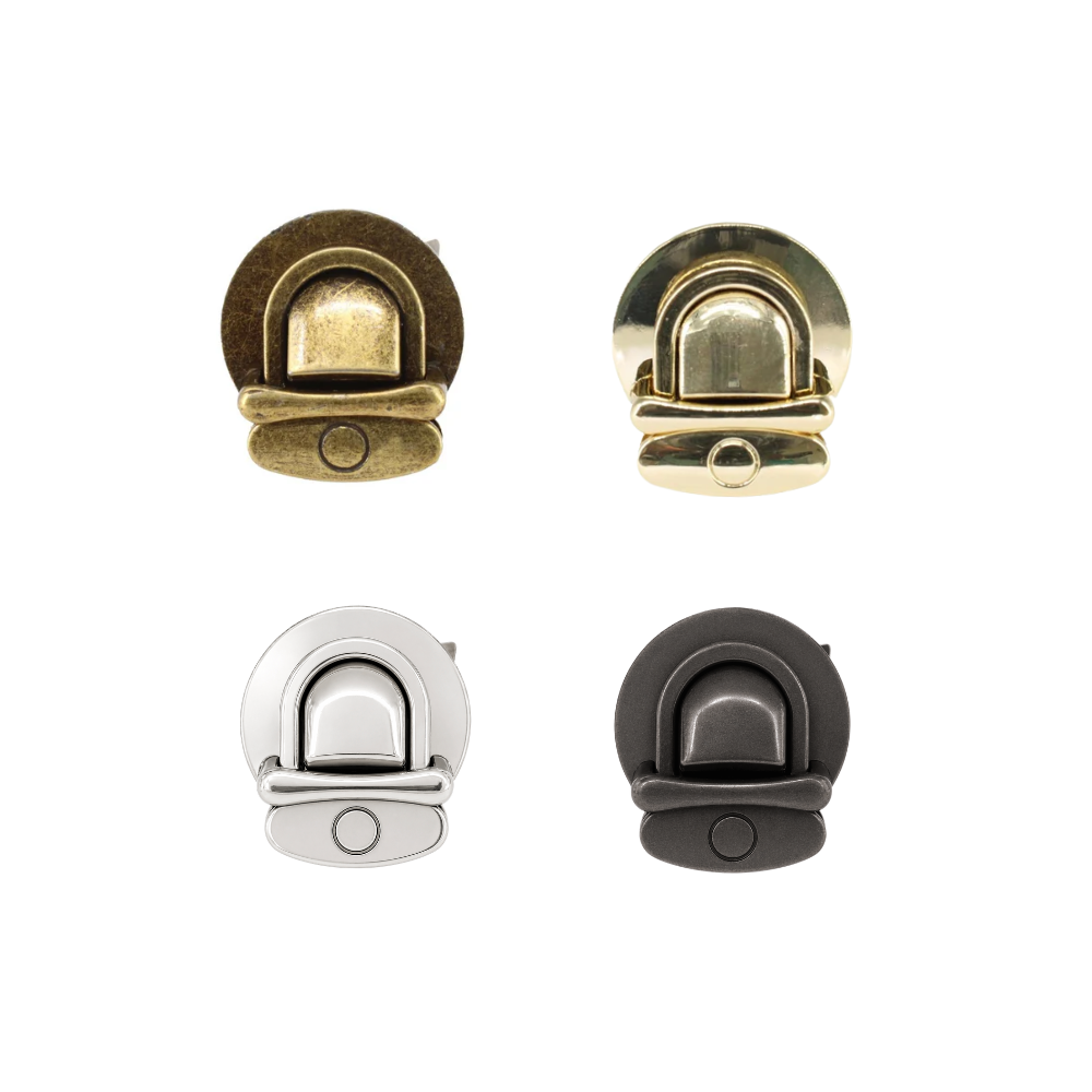 28mm x 23mm Round Tuck Lock Clasp