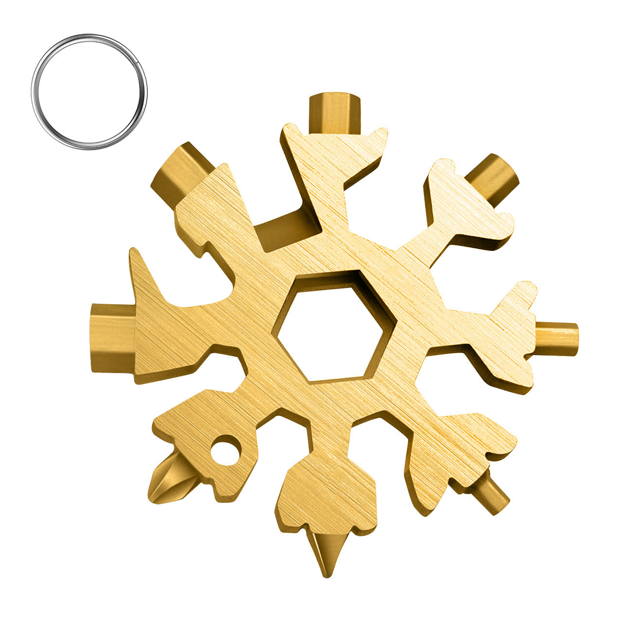 Multifunctional Snowflake Tool - Gold
