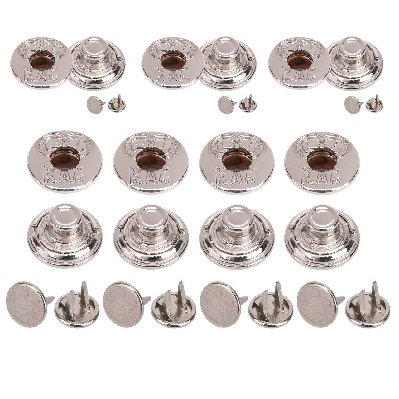 17mm & 20mm KAM Jeans Buttons