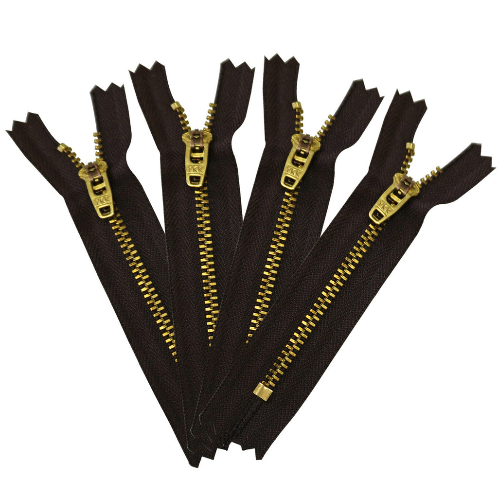 YKK Brass Closed-End Jeans Zip