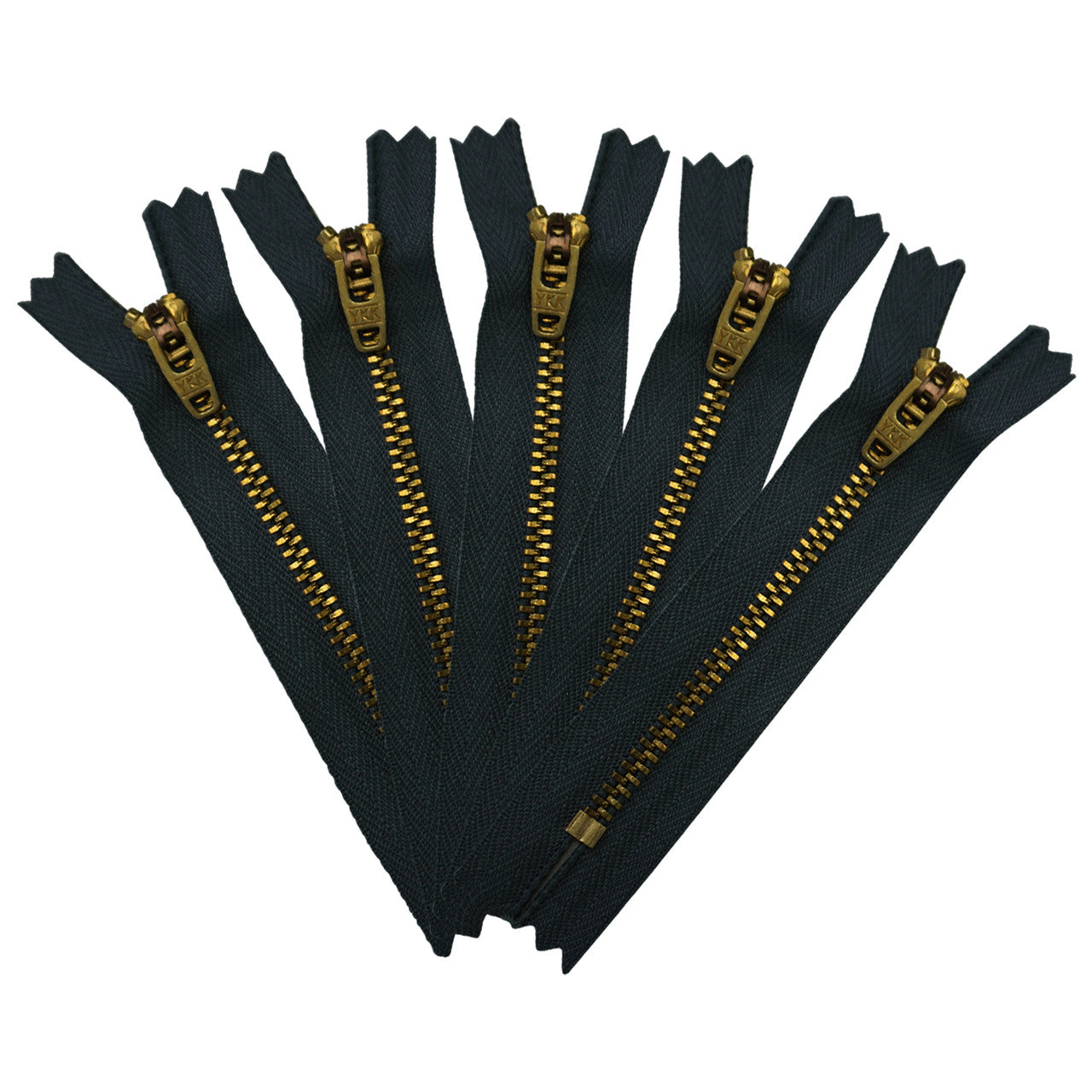 YKK Brass Closed-End Jeans Zip