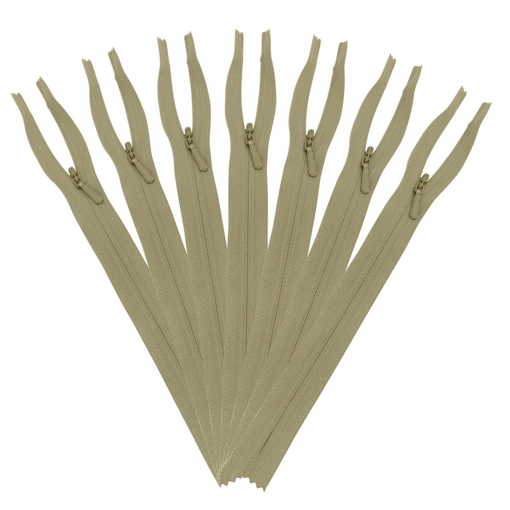 YKK Nylon Medium Weight Closed End Concealed Zip